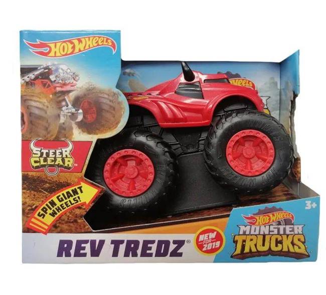 Hot Wheels Monster Truck Rev Tredz Steer Clear