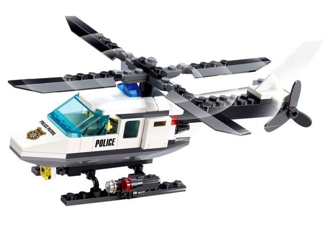 Icom Blocki Klocki Policja - Helikopter 102 el.