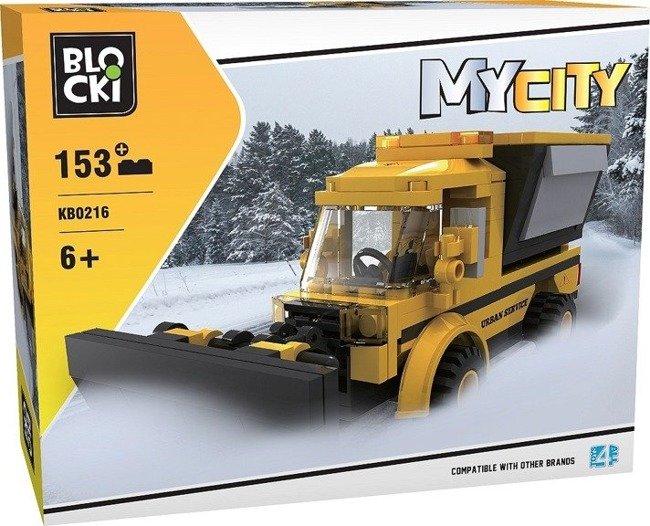 Icom Blocki MyCity Klocki Pług Śnieżny 153 el.
