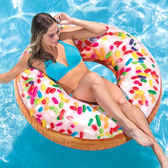 Intex Dmuchane Koło Do Pływania Donut 99cm