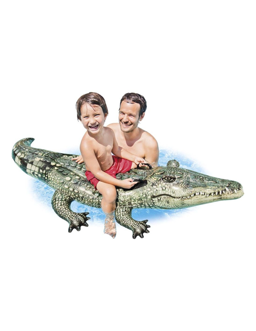 Intex Dmuchany Materac Do Pływania Aligator