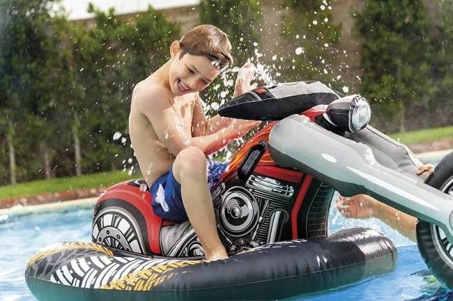 Intex Materac Do Pływania Motocykl 180x94x71cm