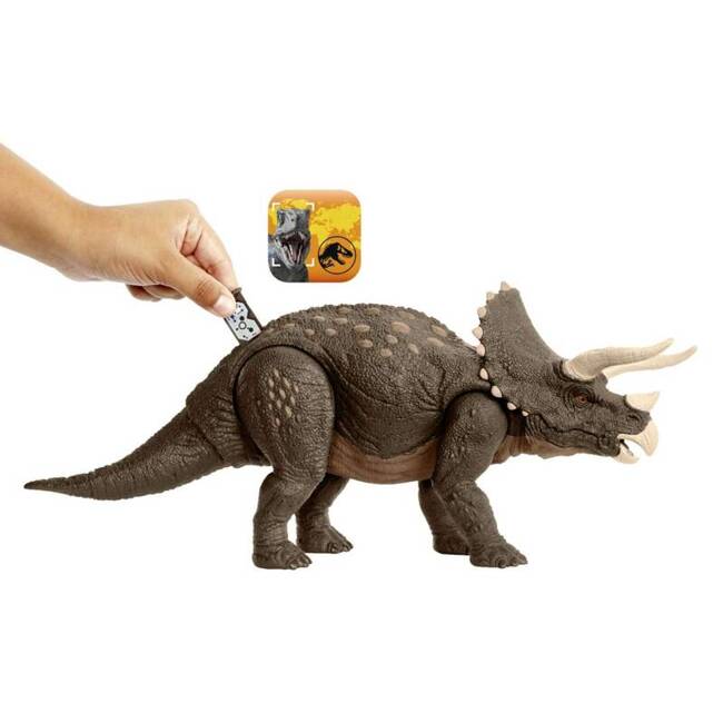 Jurassic World Triceratops Dino Trackers Figurka Dinozaur HPP88