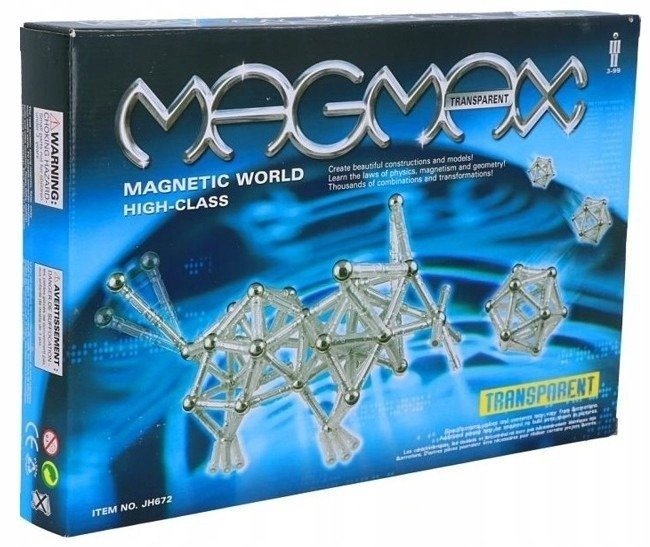 Klocki Magnetyczne Konstrukcyjne Magmax 42 el.