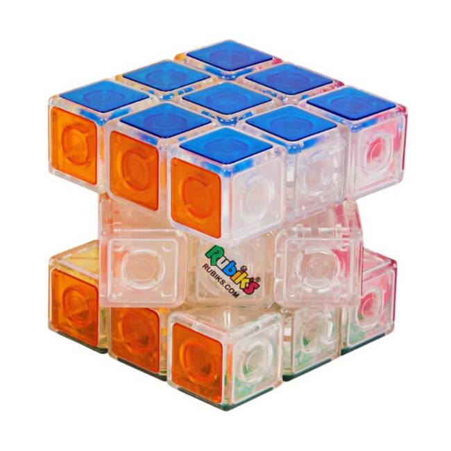 Kostka Rubik's Crystal 76473 – Przezroczysta wersja klasycznej układanki