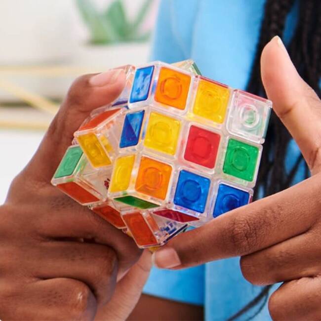 Kostka Rubik's Crystal 76473 – Przezroczysta wersja klasycznej układanki