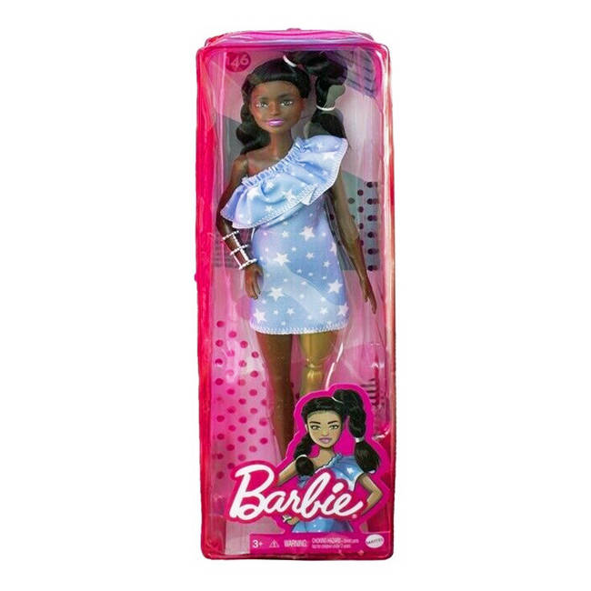 Lalka Barbie Fashionistas Z Protezą Ciemne Włosy
