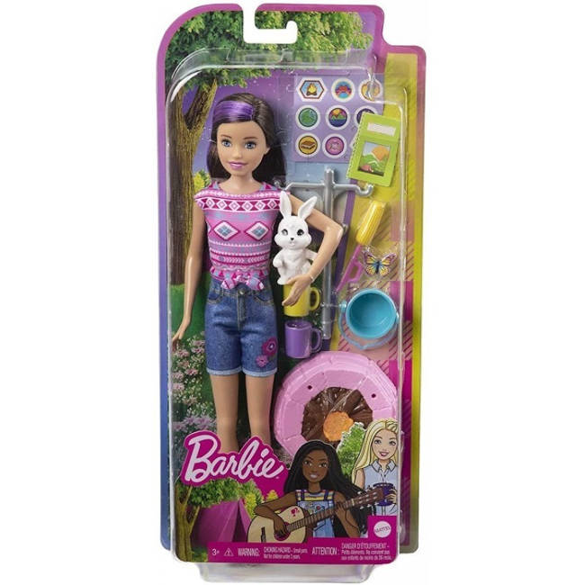 Lalka Barbie Skipper Zestaw Kemping