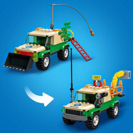 Lego City Klocki Misje Ratowania Dzikich Zwierząt