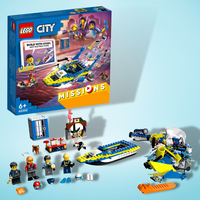 Lego City Klocki Śledztwa Wodnej Policji 