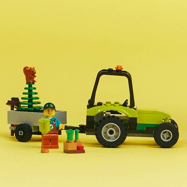 Lego City Klocki Traktor w Parku