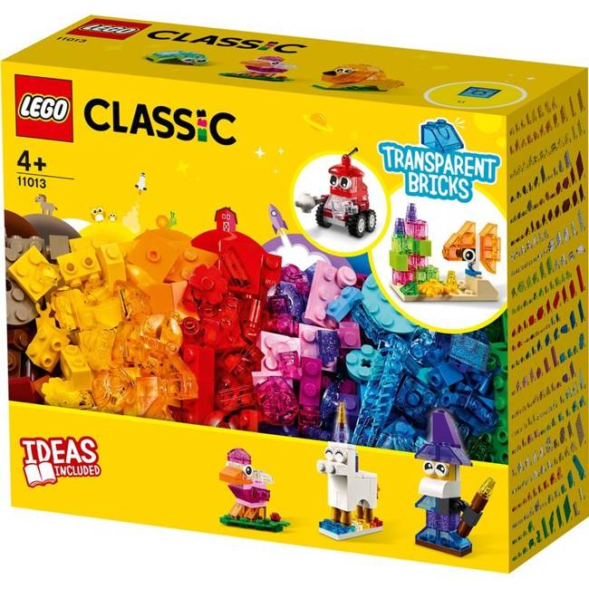 Lego Classic Zestaw Kreatywne Przezroczyste Klocki 