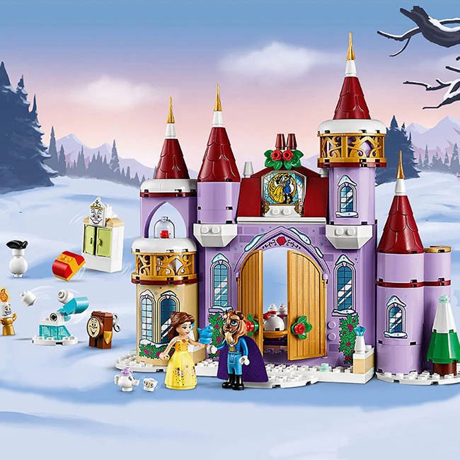 Lego Disney Klocki Zamek Belli Zimowe Święto 