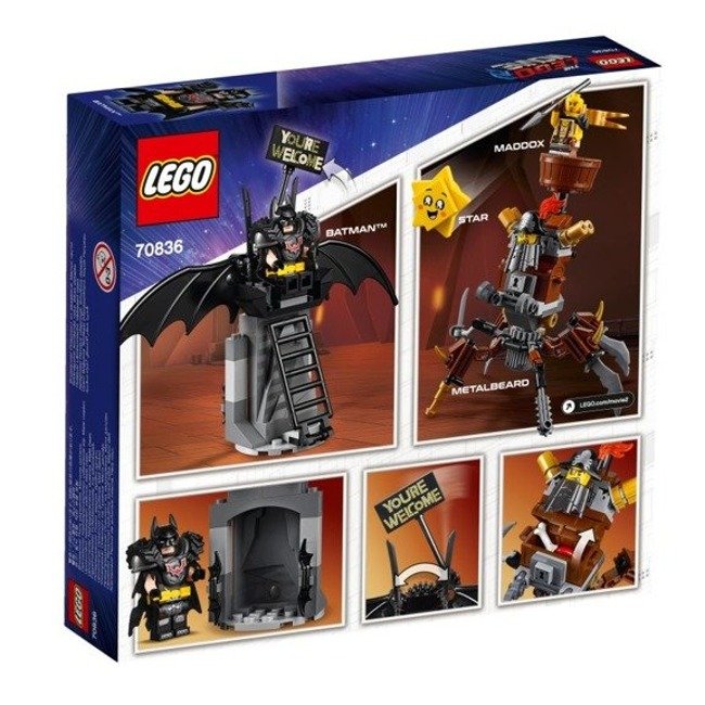 Lego Movie Klocki  Batman i Stalowobrody