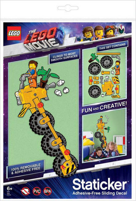 Lego Movie Pojazd Emmet Układanka Staticker 