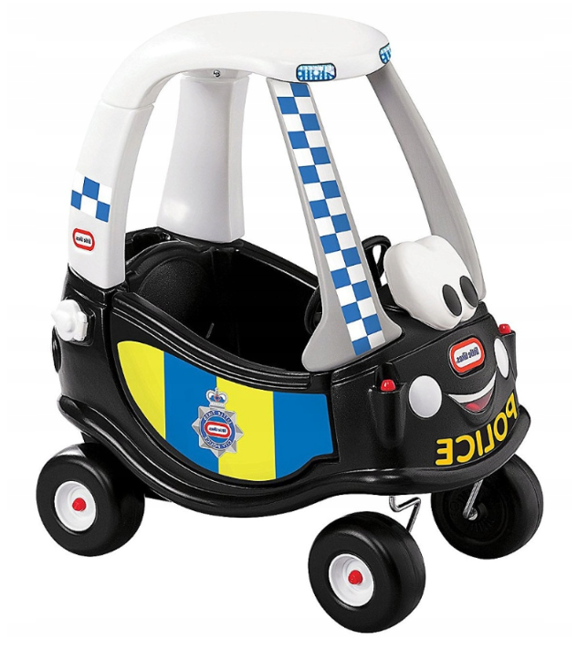 Little Tikes Samochód Jeździk Cozy Coupe Policja sklep