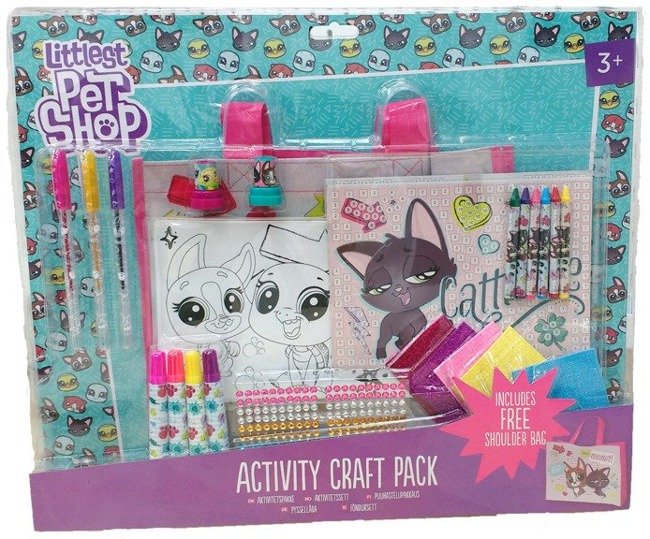 Littlest Pet Shop Zestaw Artystyczny + Torba Na Ramię