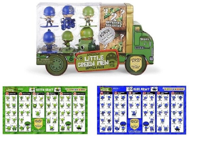 MGA Awesome Little Green Men Żołnierzyki 8pak Battle Pack