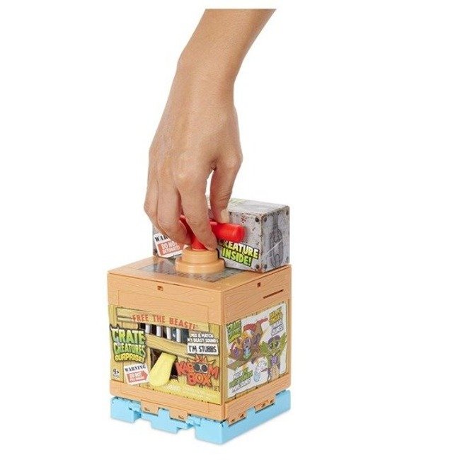 MGA Crate Creatures Surprise Interaktywna Figurka KaBOOM Box - Stubbs