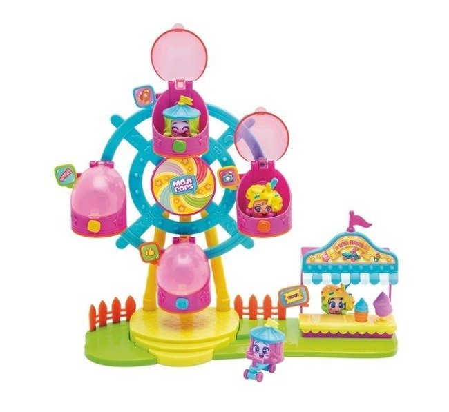 MagicBox Moji Pops Zestaw Wesołe Miasteczko Ferris Wheel + 2 Figurki