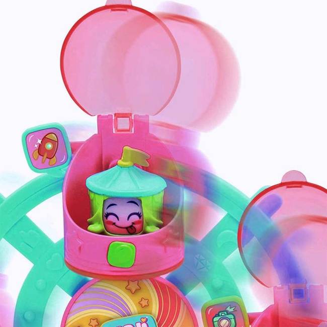 MagicBox Moji Pops Zestaw Wesołe Miasteczko Ferris Wheel + 2 Figurki