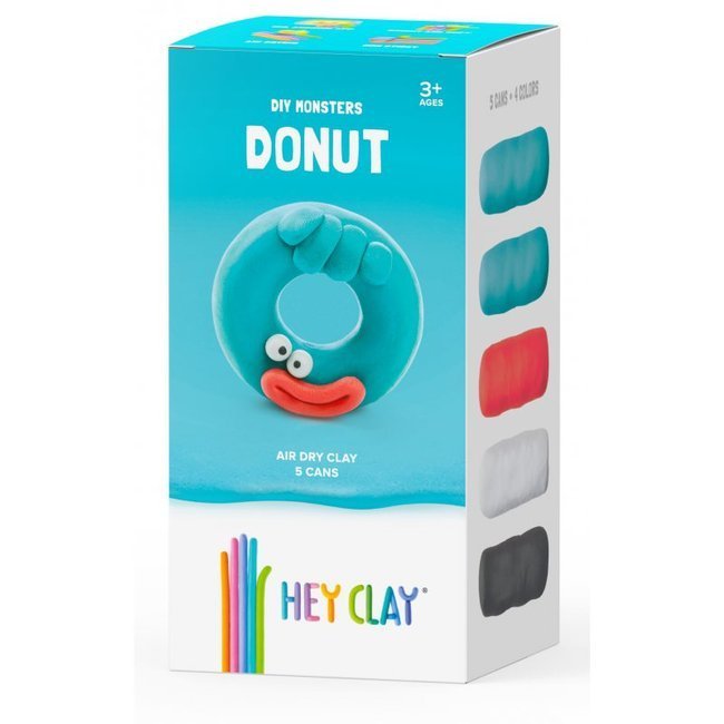 Masa plastyczna Hey Clay Potwór Figurka Donut
