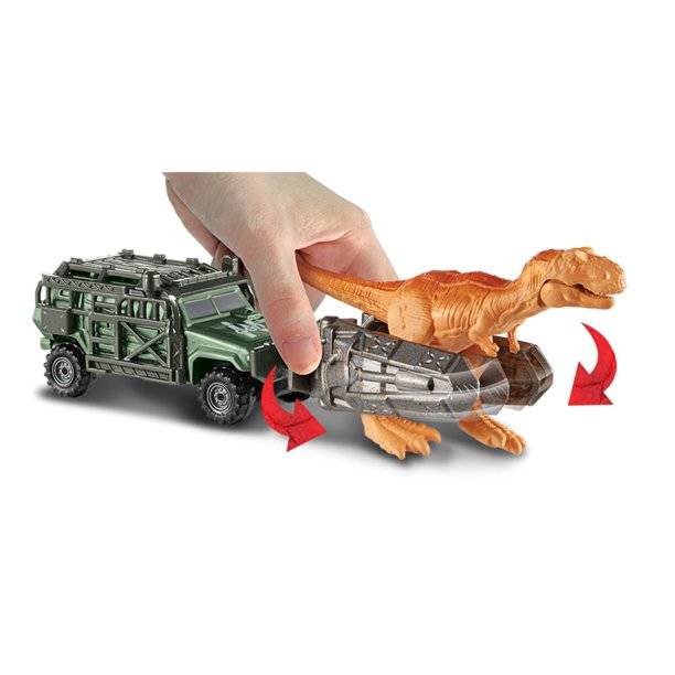 Matchbox Jurassic World Transporter Dinozaurów 