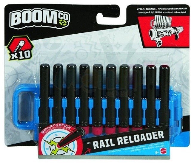 Mattel BOOMco Zestaw Uzupełniający Magazynek + 10 Strzałek