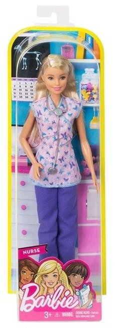 Mattel Barbie Bądź Kim Chcesz Lalka Pielęgniarka