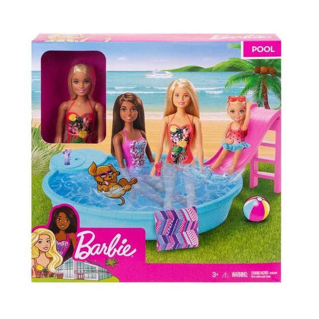 Mattel Barbie Basen Dla Lalek i Lalka