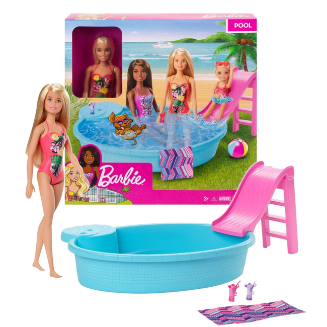 Mattel Barbie Basen Dla Lalek i Lalka