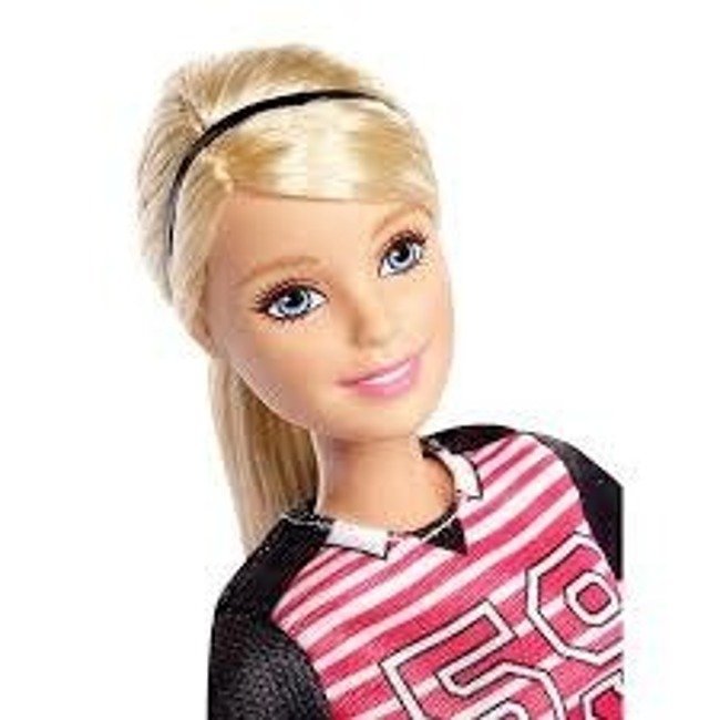Mattel Barbie Lalka Made To Move Piłkarka