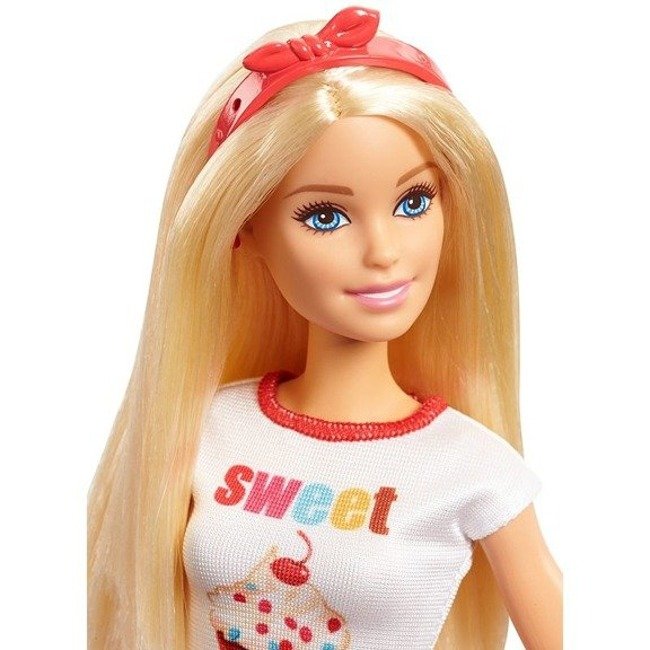 Mattel Barbie Lalka Zestaw Domowe Wypieki 