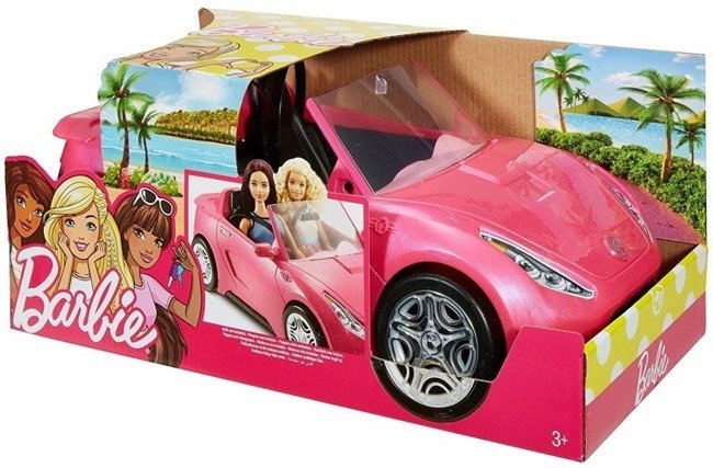 Mattel Barbie Luksusowy Różowy Kabriolet Auto Dla Lalki