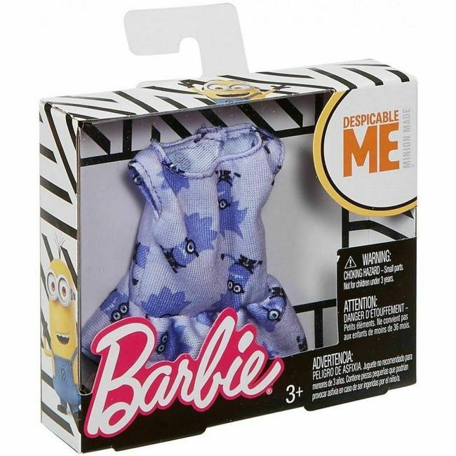 Mattel Barbie Ubranko Dla Lalki Bluzka Minionki