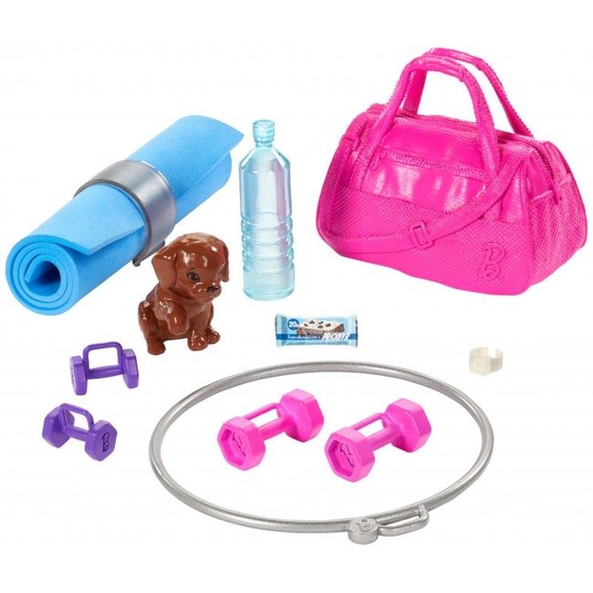 Mattel Barbie Zestaw Lalka Fitness Trening