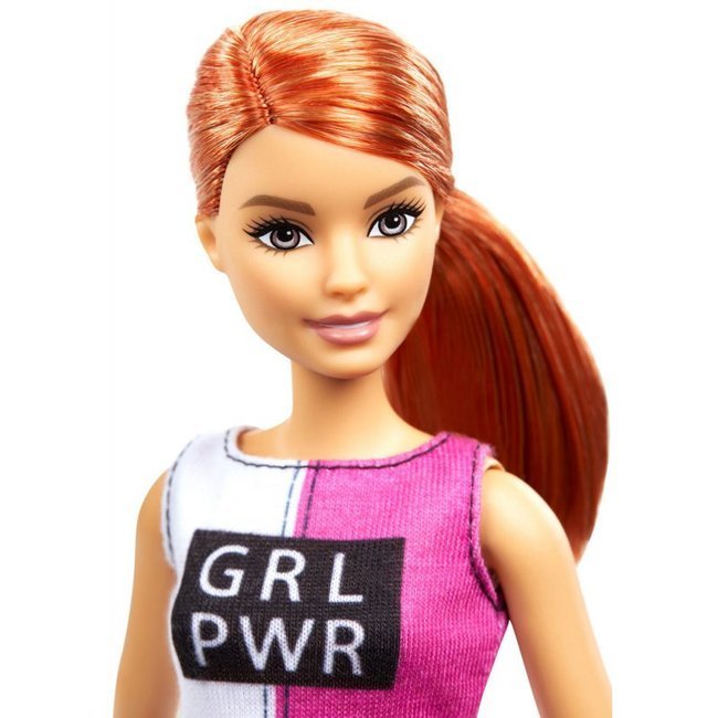 Mattel Barbie Zestaw Lalka Fitness Trening