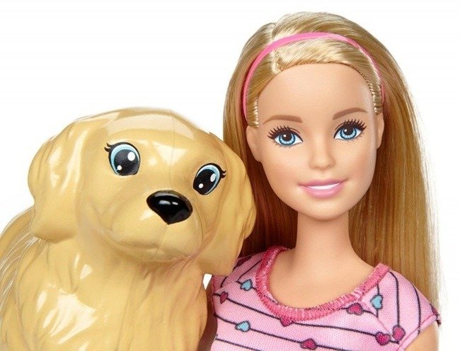 Mattel Barbie Zestaw Narodziny Piesków 