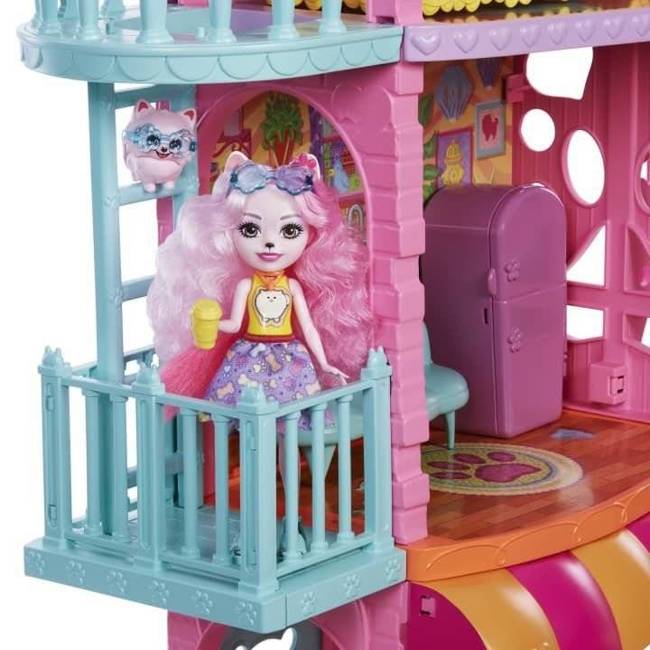 Mattel Enchantimals  Miejski Domek z Kawiarenką Zestaw