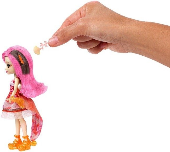 Mattel Enchantimals Zestaw Lalka z Magicznymi Włosami - Clarita Clownfish