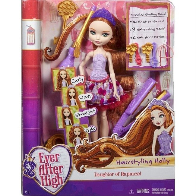 Mattel Ever After High Bajeczne Fryzury - Lalka Holly