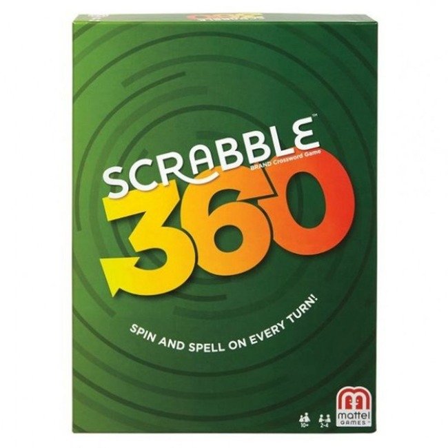 Mattel Gra Scrabble 360 