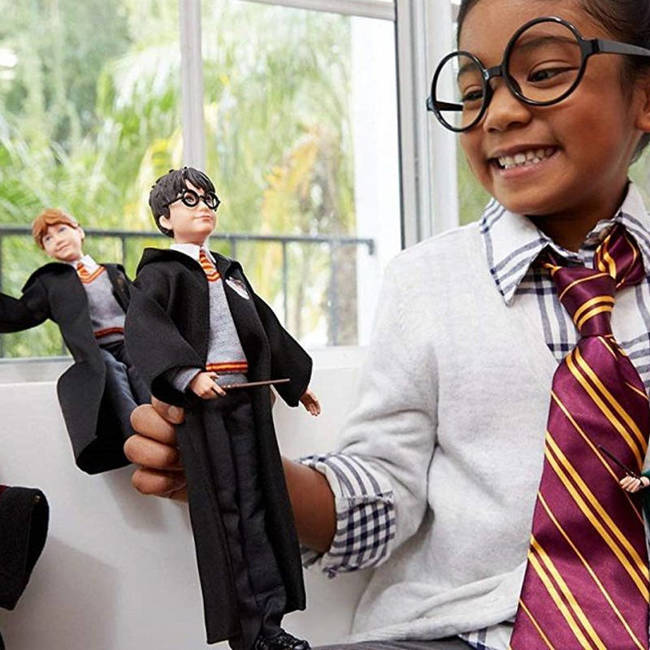 Mattel Harry Potter Lalka Hogwart Różdżka