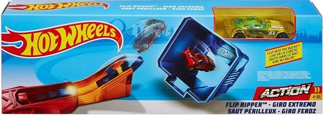 Mattel Hot Wheels Action Podstawowe Wyzwania Zestaw Torów - Kaskaderska Przewrotka