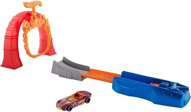 Mattel Hot Wheels Action Podstawowe Wyzwania Zestaw Torów - Płomienie