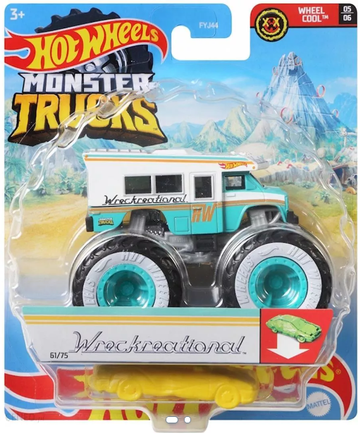 Mattel Hot Wheels Autka Monster Trucks 1:64