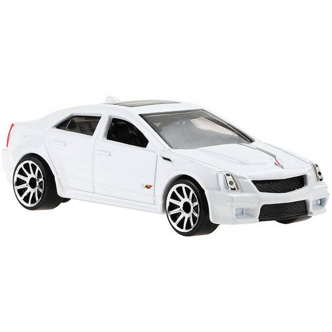 Mattel Hot Wheels Autko Cadillac CTS 5 White 5/5