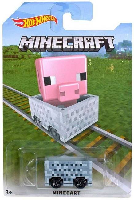 Mattel Hot Wheels Minecraft Autko Pojazd  Pig
