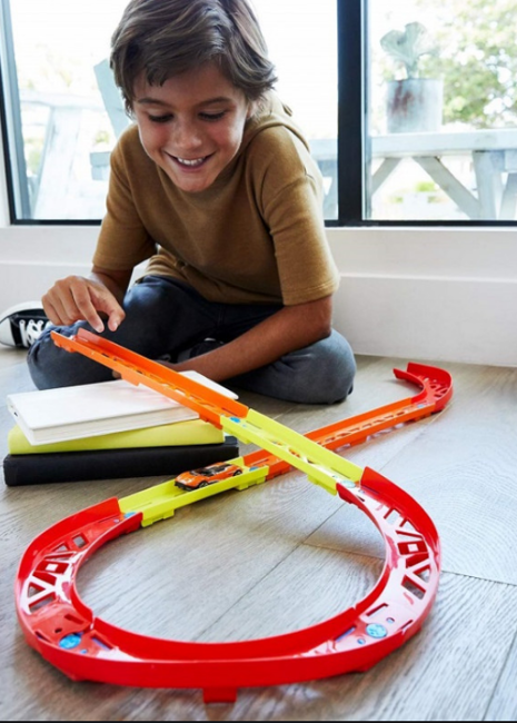 Mattel Hot Wheels Track Builder Unlimited Zestaw Zakręty