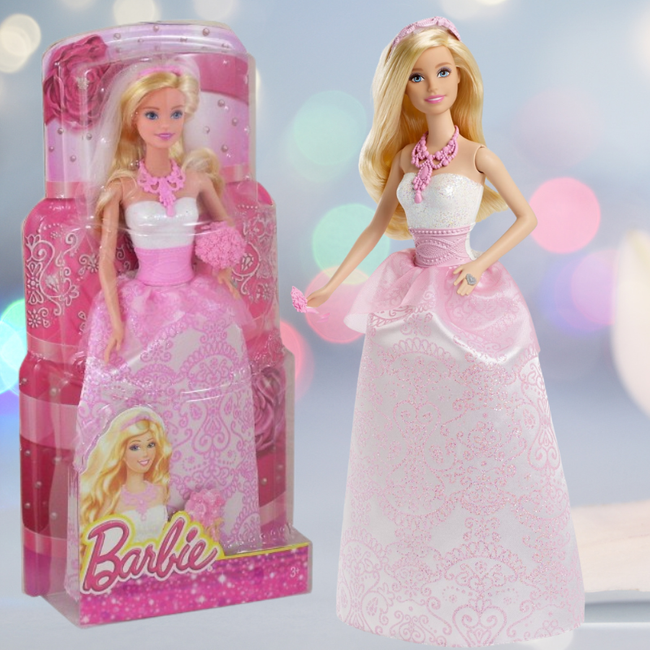 Mattel Lalka Barbie Panna Młoda Suknia Ślubna